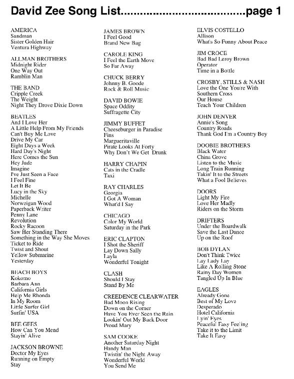 DZsonglist1